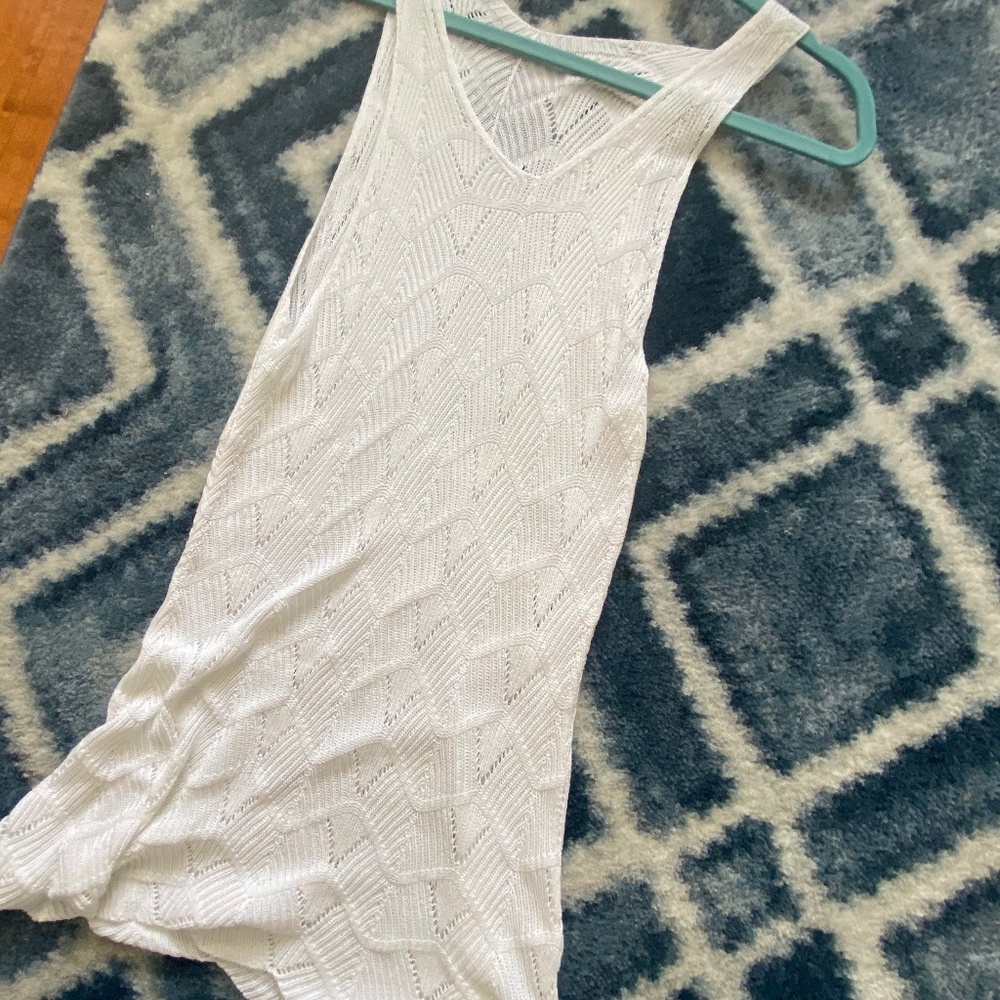 White Crochet Knit Tank Top • Show Me Your Mumu • Size M • Boho Chic